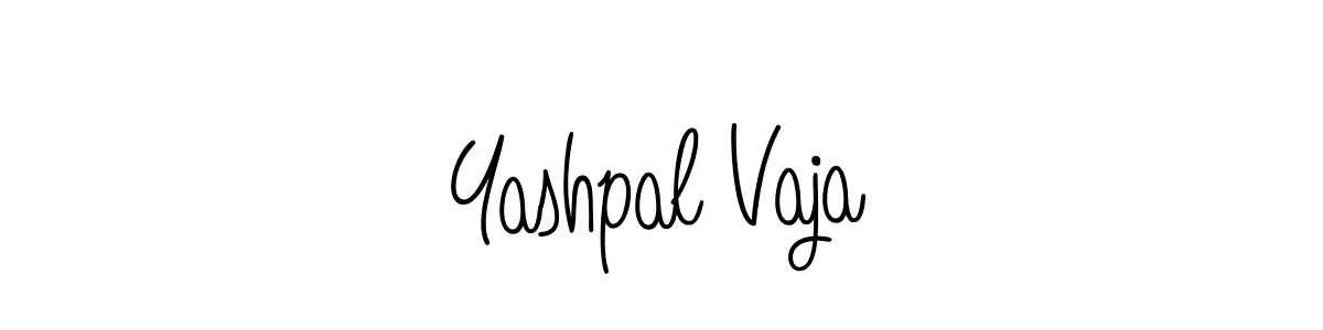 Create a beautiful signature design for name Yashpal Vaja. With this signature (Angelique-Rose-font-FFP) fonts, you can make a handwritten signature for free. Yashpal Vaja signature style 5 images and pictures png