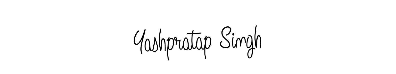 Create a beautiful signature design for name Yashpratap Singh. With this signature (Angelique-Rose-font-FFP) fonts, you can make a handwritten signature for free. Yashpratap Singh signature style 5 images and pictures png