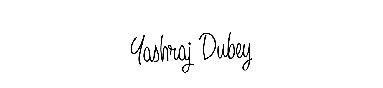 Use a signature maker to create a handwritten signature online. With this signature software, you can design (Angelique-Rose-font-FFP) your own signature for name Yashraj Dubey. Yashraj Dubey signature style 5 images and pictures png