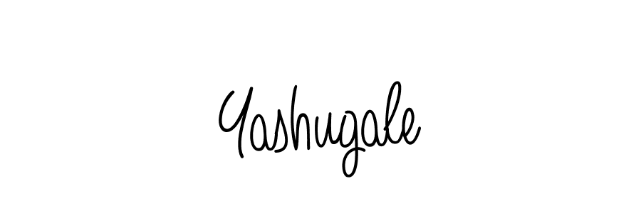 Use a signature maker to create a handwritten signature online. With this signature software, you can design (Angelique-Rose-font-FFP) your own signature for name Yashugale. Yashugale signature style 5 images and pictures png