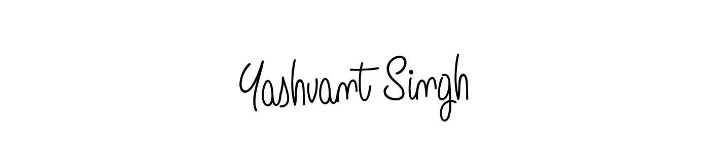 Create a beautiful signature design for name Yashvant Singh. With this signature (Angelique-Rose-font-FFP) fonts, you can make a handwritten signature for free. Yashvant Singh signature style 5 images and pictures png