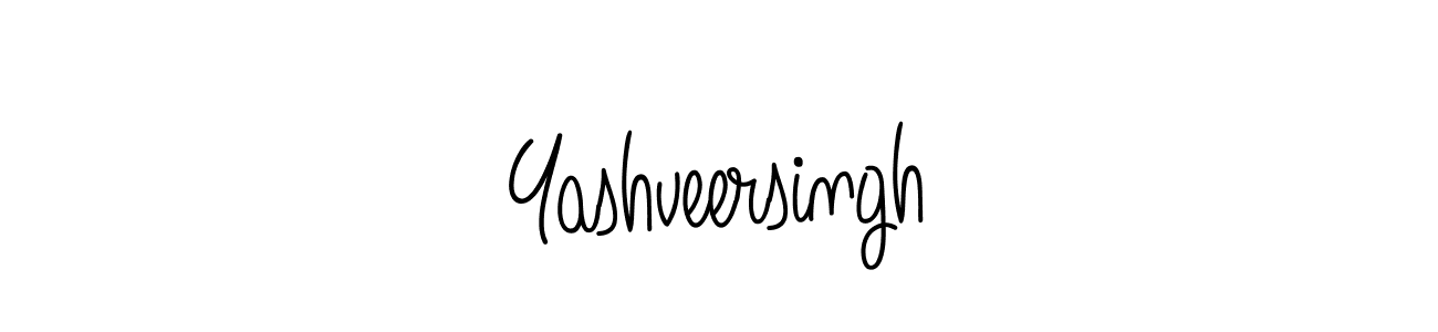 Also we have Yashveersingh name is the best signature style. Create professional handwritten signature collection using Angelique-Rose-font-FFP autograph style. Yashveersingh signature style 5 images and pictures png