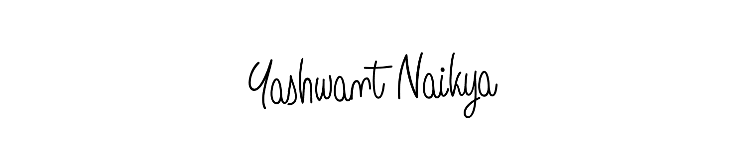 Best and Professional Signature Style for Yashwant Naikya. Angelique-Rose-font-FFP Best Signature Style Collection. Yashwant Naikya signature style 5 images and pictures png