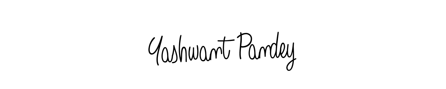 Create a beautiful signature design for name Yashwant Pandey. With this signature (Angelique-Rose-font-FFP) fonts, you can make a handwritten signature for free. Yashwant Pandey signature style 5 images and pictures png