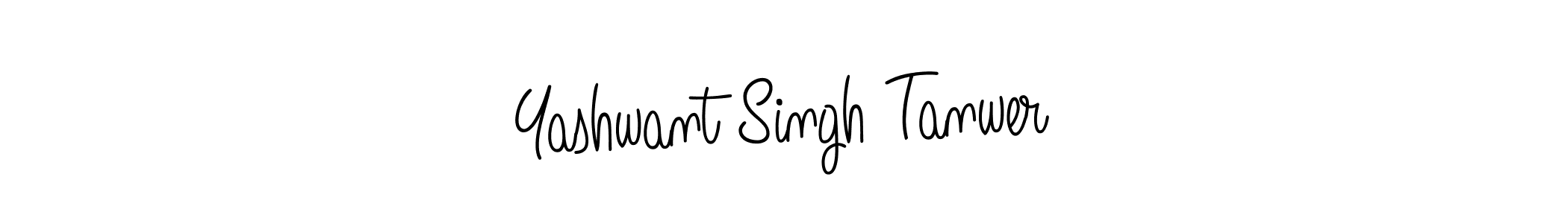 Create a beautiful signature design for name Yashwant Singh Tanwer. With this signature (Angelique-Rose-font-FFP) fonts, you can make a handwritten signature for free. Yashwant Singh Tanwer signature style 5 images and pictures png