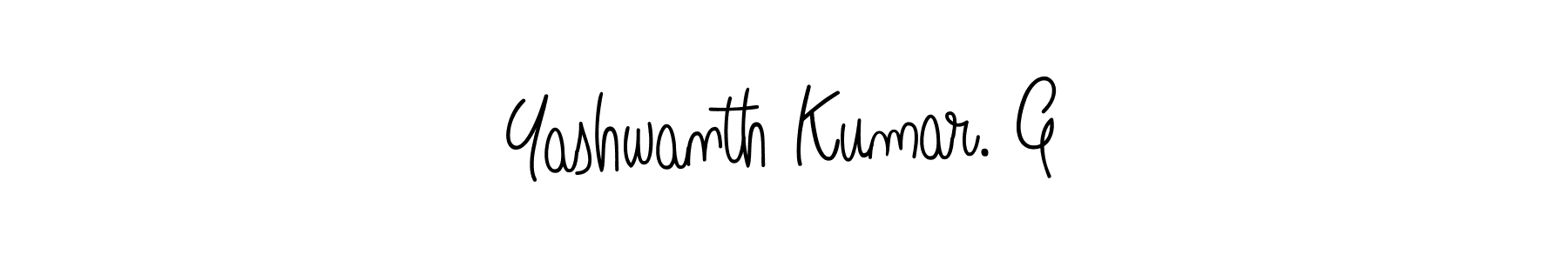 Here are the top 10 professional signature styles for the name Yashwanth Kumar. G. These are the best autograph styles you can use for your name. Yashwanth Kumar. G signature style 5 images and pictures png