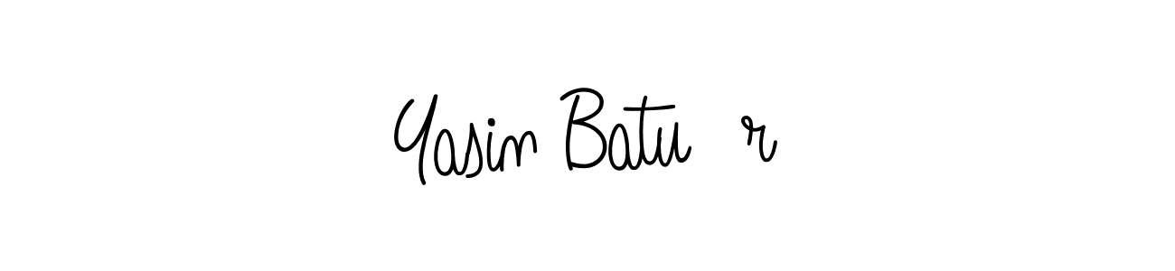 Also we have Yasin Batuلr name is the best signature style. Create professional handwritten signature collection using Angelique-Rose-font-FFP autograph style. Yasin Batuلr signature style 5 images and pictures png