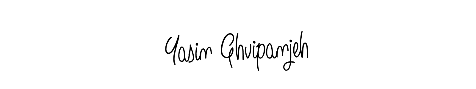 Design your own signature with our free online signature maker. With this signature software, you can create a handwritten (Angelique-Rose-font-FFP) signature for name Yasin Ghvipanjeh. Yasin Ghvipanjeh signature style 5 images and pictures png