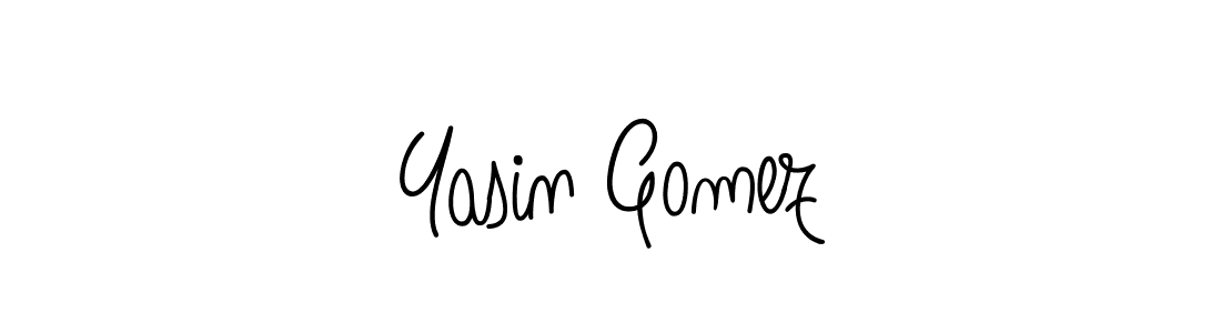 if you are searching for the best signature style for your name Yasin Gomez. so please give up your signature search. here we have designed multiple signature styles  using Angelique-Rose-font-FFP. Yasin Gomez signature style 5 images and pictures png