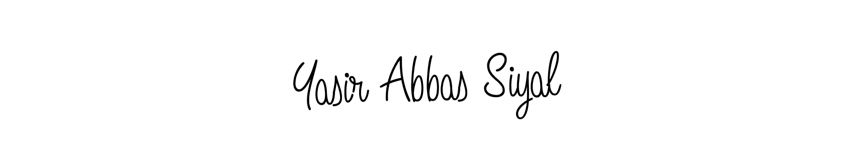 Here are the top 10 professional signature styles for the name Yasir Abbas Siyal. These are the best autograph styles you can use for your name. Yasir Abbas Siyal signature style 5 images and pictures png