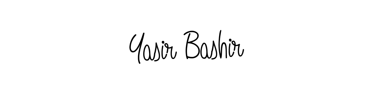 Best and Professional Signature Style for Yasir Bashir. Angelique-Rose-font-FFP Best Signature Style Collection. Yasir Bashir signature style 5 images and pictures png