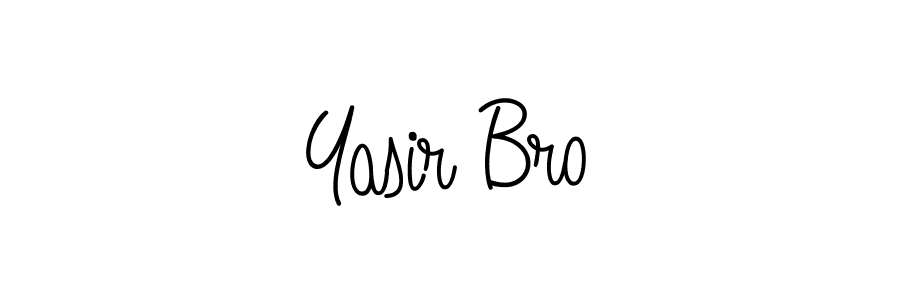 You can use this online signature creator to create a handwritten signature for the name Yasir Bro. This is the best online autograph maker. Yasir Bro signature style 5 images and pictures png
