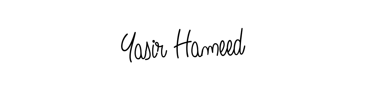 You can use this online signature creator to create a handwritten signature for the name Yasir Hameed. This is the best online autograph maker. Yasir Hameed signature style 5 images and pictures png