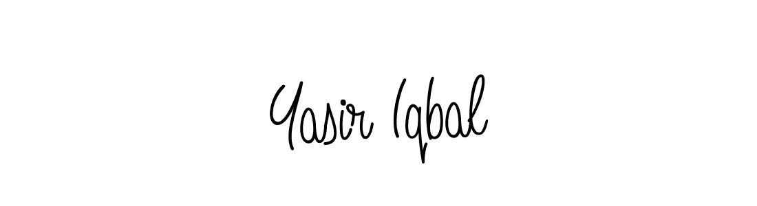 Yasir Iqbal stylish signature style. Best Handwritten Sign (Angelique-Rose-font-FFP) for my name. Handwritten Signature Collection Ideas for my name Yasir Iqbal. Yasir Iqbal signature style 5 images and pictures png
