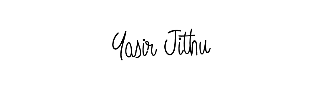 It looks lik you need a new signature style for name Yasir Jithu. Design unique handwritten (Angelique-Rose-font-FFP) signature with our free signature maker in just a few clicks. Yasir Jithu signature style 5 images and pictures png