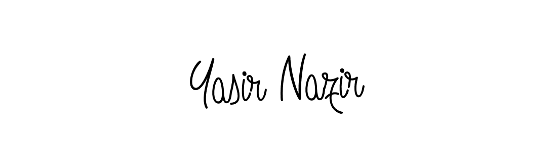 It looks lik you need a new signature style for name Yasir Nazir. Design unique handwritten (Angelique-Rose-font-FFP) signature with our free signature maker in just a few clicks. Yasir Nazir signature style 5 images and pictures png