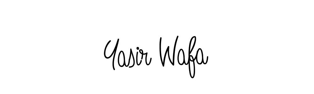 Make a beautiful signature design for name Yasir Wafa. Use this online signature maker to create a handwritten signature for free. Yasir Wafa signature style 5 images and pictures png