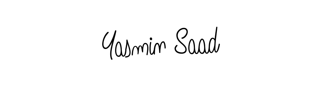 Once you've used our free online signature maker to create your best signature Angelique-Rose-font-FFP style, it's time to enjoy all of the benefits that Yasmin Saad name signing documents. Yasmin Saad signature style 5 images and pictures png