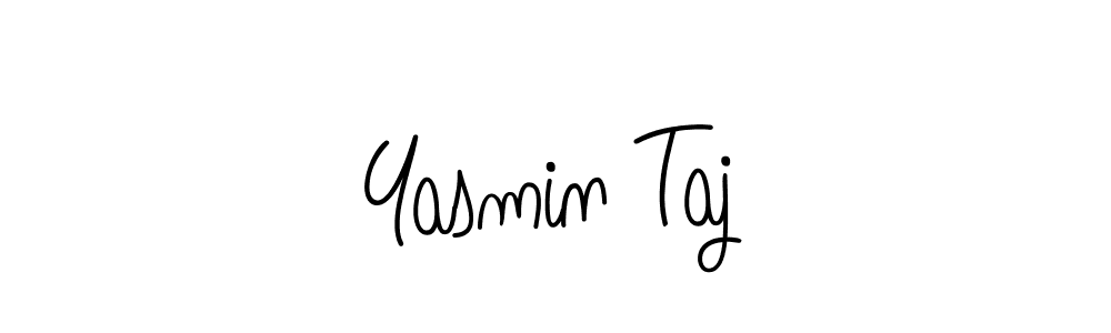 How to Draw Yasmin Taj signature style? Angelique-Rose-font-FFP is a latest design signature styles for name Yasmin Taj. Yasmin Taj signature style 5 images and pictures png