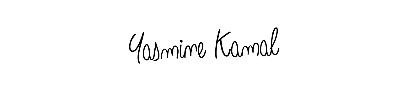 Angelique-Rose-font-FFP is a professional signature style that is perfect for those who want to add a touch of class to their signature. It is also a great choice for those who want to make their signature more unique. Get Yasmine Kamal name to fancy signature for free. Yasmine Kamal signature style 5 images and pictures png