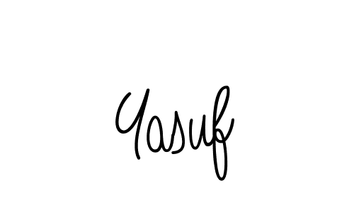 Make a beautiful signature design for name Yasuf. Use this online signature maker to create a handwritten signature for free. Yasuf signature style 5 images and pictures png