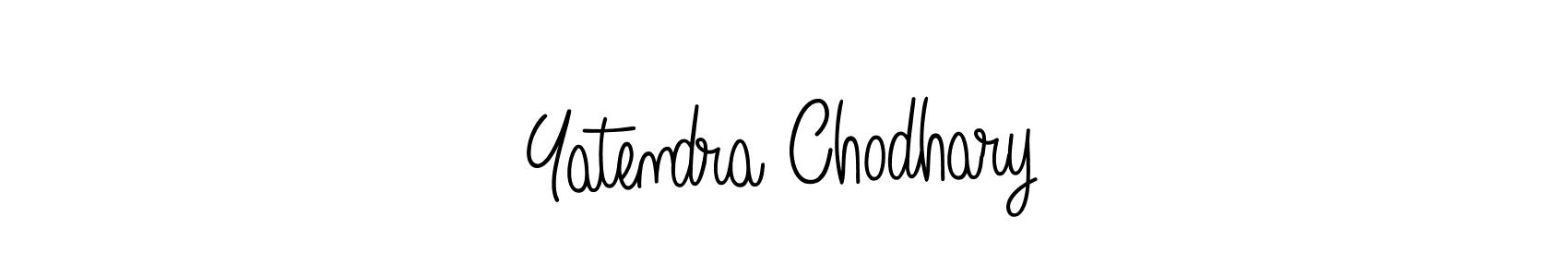 How to make Yatendra Chodhary signature? Angelique-Rose-font-FFP is a professional autograph style. Create handwritten signature for Yatendra Chodhary name. Yatendra Chodhary signature style 5 images and pictures png