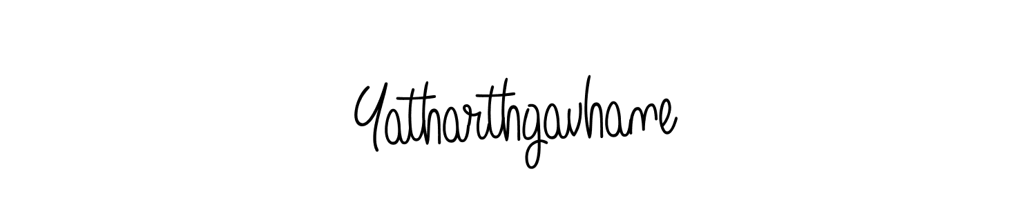 Yatharthgavhane stylish signature style. Best Handwritten Sign (Angelique-Rose-font-FFP) for my name. Handwritten Signature Collection Ideas for my name Yatharthgavhane. Yatharthgavhane signature style 5 images and pictures png