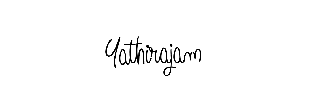 Create a beautiful signature design for name Yathirajam. With this signature (Angelique-Rose-font-FFP) fonts, you can make a handwritten signature for free. Yathirajam signature style 5 images and pictures png