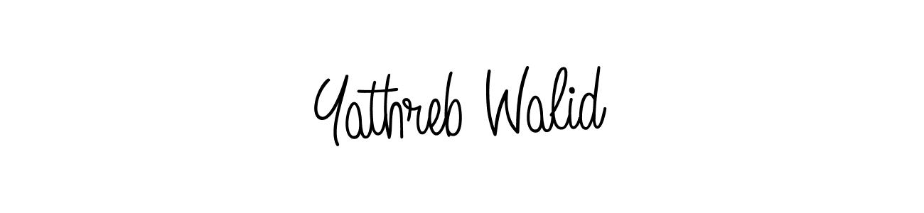 Also You can easily find your signature by using the search form. We will create Yathreb Walid name handwritten signature images for you free of cost using Angelique-Rose-font-FFP sign style. Yathreb Walid signature style 5 images and pictures png