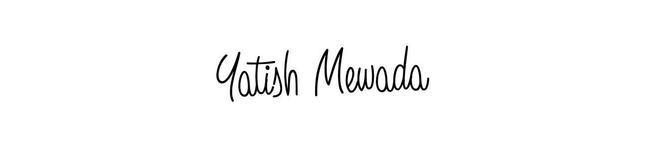 Here are the top 10 professional signature styles for the name Yatish Mewada. These are the best autograph styles you can use for your name. Yatish Mewada signature style 5 images and pictures png