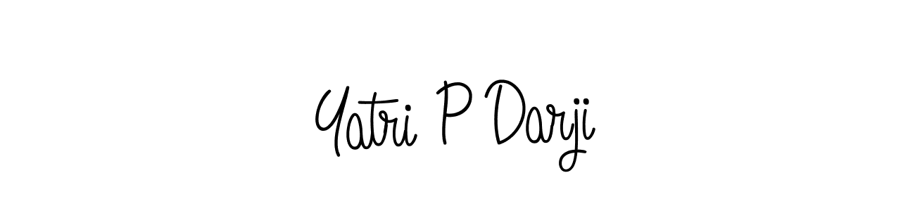 Once you've used our free online signature maker to create your best signature Angelique-Rose-font-FFP style, it's time to enjoy all of the benefits that Yatri P Darji name signing documents. Yatri P Darji signature style 5 images and pictures png