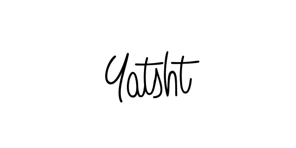 Check out images of Autograph of Yatsht name. Actor Yatsht Signature Style. Angelique-Rose-font-FFP is a professional sign style online. Yatsht signature style 5 images and pictures png