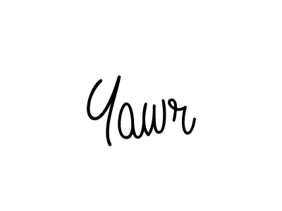 Also we have Yawr name is the best signature style. Create professional handwritten signature collection using Angelique-Rose-font-FFP autograph style. Yawr signature style 5 images and pictures png
