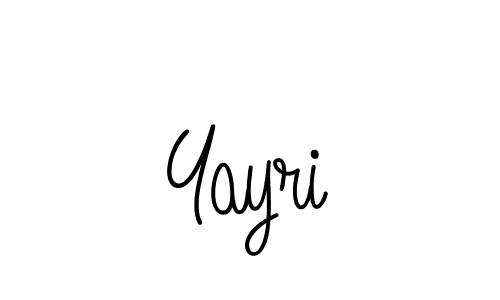 Make a beautiful signature design for name Yayri. Use this online signature maker to create a handwritten signature for free. Yayri signature style 5 images and pictures png