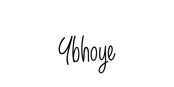 Make a beautiful signature design for name Ybhoye. Use this online signature maker to create a handwritten signature for free. Ybhoye signature style 5 images and pictures png