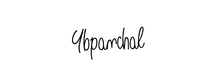 How to make Ybpanchal signature? Angelique-Rose-font-FFP is a professional autograph style. Create handwritten signature for Ybpanchal name. Ybpanchal signature style 5 images and pictures png