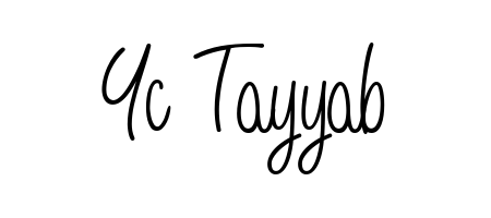 Discover the perfect balance of readability and style for Yc Tayyab with Angelique-Rose-font-FFP font. Create your dream signature today. Yc Tayyab signature style 5 images and pictures png