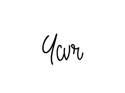 Design your own signature with our free online signature maker. With this signature software, you can create a handwritten (Angelique-Rose-font-FFP) signature for name Ycvr. Ycvr signature style 5 images and pictures png