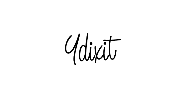 Make a beautiful signature design for name Ydixit. With this signature (Angelique-Rose-font-FFP) style, you can create a handwritten signature for free. Ydixit signature style 5 images and pictures png