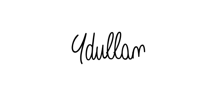 Also we have Ydullan name is the best signature style. Create professional handwritten signature collection using Angelique-Rose-font-FFP autograph style. Ydullan signature style 5 images and pictures png