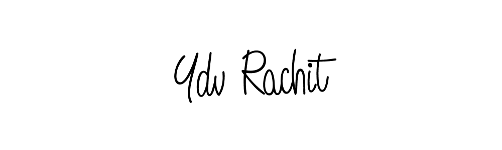 Once you've used our free online signature maker to create your best signature Angelique-Rose-font-FFP style, it's time to enjoy all of the benefits that Ydv Rachit name signing documents. Ydv Rachit signature style 5 images and pictures png