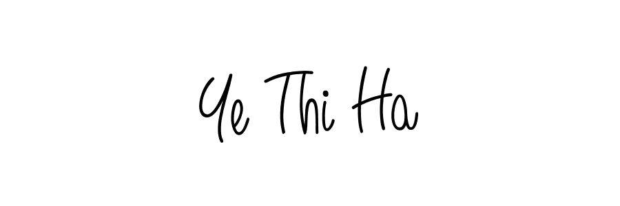 Here are the top 10 professional signature styles for the name Ye Thi Ha. These are the best autograph styles you can use for your name. Ye Thi Ha signature style 5 images and pictures png