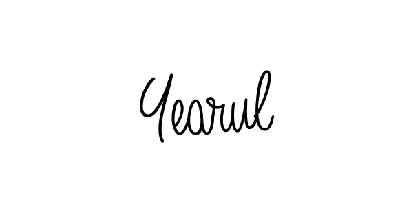 Here are the top 10 professional signature styles for the name Yearul. These are the best autograph styles you can use for your name. Yearul signature style 5 images and pictures png