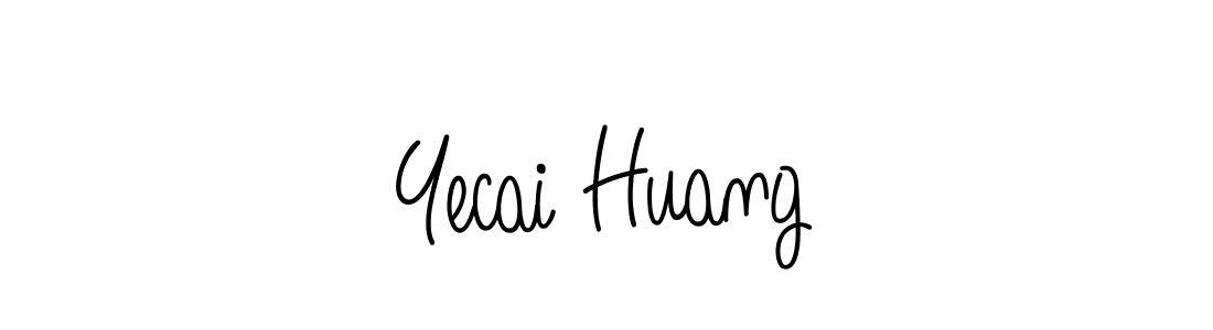 Here are the top 10 professional signature styles for the name Yecai Huang. These are the best autograph styles you can use for your name. Yecai Huang signature style 5 images and pictures png