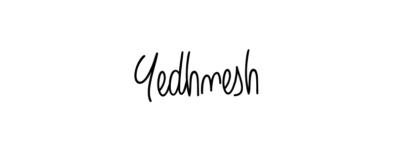 Also we have Yedhnesh name is the best signature style. Create professional handwritten signature collection using Angelique-Rose-font-FFP autograph style. Yedhnesh signature style 5 images and pictures png