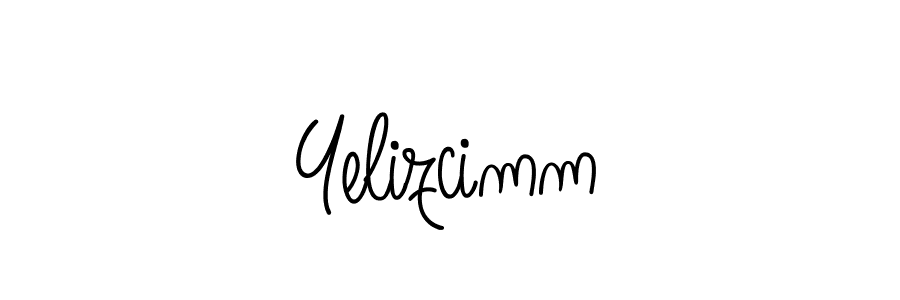 Once you've used our free online signature maker to create your best signature Angelique-Rose-font-FFP style, it's time to enjoy all of the benefits that Yelizcimm name signing documents. Yelizcimm signature style 5 images and pictures png