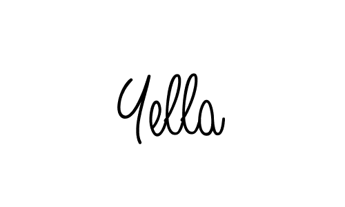 Make a short Yella signature style. Manage your documents anywhere anytime using Angelique-Rose-font-FFP. Create and add eSignatures, submit forms, share and send files easily. Yella signature style 5 images and pictures png