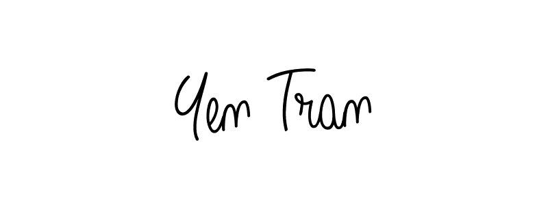 You can use this online signature creator to create a handwritten signature for the name Yen Tran. This is the best online autograph maker. Yen Tran signature style 5 images and pictures png