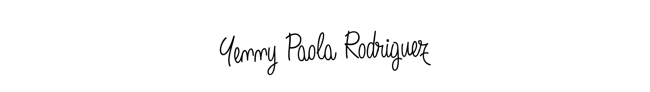 Check out images of Autograph of Yenny Paola Rodriguez name. Actor Yenny Paola Rodriguez Signature Style. Angelique-Rose-font-FFP is a professional sign style online. Yenny Paola Rodriguez signature style 5 images and pictures png
