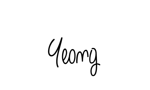 Make a beautiful signature design for name Yeong. Use this online signature maker to create a handwritten signature for free. Yeong signature style 5 images and pictures png